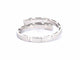 Bague 54 Bague serpent en or blanc 14 carats et diamants 58 Facettes 2371