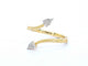 Bague 54 Bague de créateur en or 14 carats et diamants naturels 58 Facettes 2372