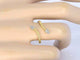 Bague 54 Bague de créateur en or 14 carats et diamants naturels 58 Facettes 2372