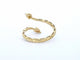 Bague 54 Bague de créateur en or 14 carats et diamants naturels 58 Facettes 2372