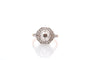 Bague 53.5 Bague diamant 1,24 ct en or 18 carats et platine 58 Facettes 26865-26717