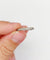 Bague 51 Alliance américaine en platine et diamants 0,57 ct 58 Facettes A07861