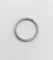 Bague 51 Alliance américaine en platine et diamants 0,57 ct 58 Facettes A07861