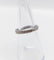 Bague 51 Alliance américaine en platine et diamants 0,57 ct 58 Facettes A07861