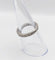 Bague 51 Alliance américaine en platine et diamants 0,57 ct 58 Facettes A07861