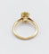 Bague 54 Bague cocktail en or 18k et citrine jaune 58 Facettes A07790