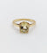 Bague 54 Bague cocktail en or 18k et citrine jaune 58 Facettes A07790