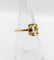 Bague 54 Bague cocktail en or 18k et citrine jaune 58 Facettes A07790