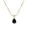 Collier en or jaune 18 carats, saphir et diamants