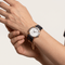 Montre Chaumet Élysée - Montre en or 18k et acier, cadran blanc 58 Facettes WA-1009