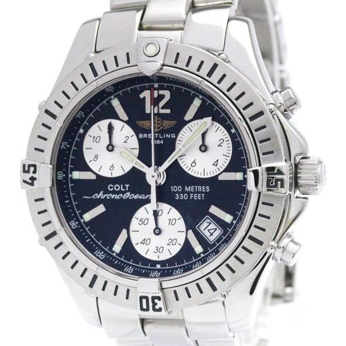 Montre Breitling - Montre Colt Chronograph Quartz en acier inoxydable 58 Facettes gmtpbz5upr