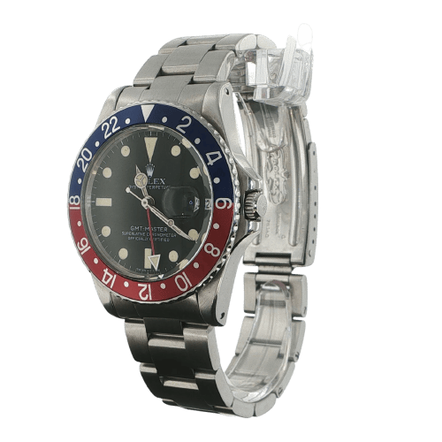 Rolex GMT-Master 16750 « Pepsi » - Montre à cadran tritium, 1982