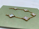 Bracelet Van Cleef & Arpels - Bracelet Vintage Alhambra 5 motifs 58 Facettes Jnci192