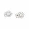 Boucles d'oreilles Boucles d'oreilles en platine, or blanc et diamants 58 Facettes 35981