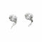 Boucles d'oreilles Boucles d'oreilles en platine, or blanc et diamants 58 Facettes 35981