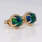 Boucles d'oreilles Boucles d'oreilles en or jaune 14 ct, opales noires et diamants 58 Facettes E0062