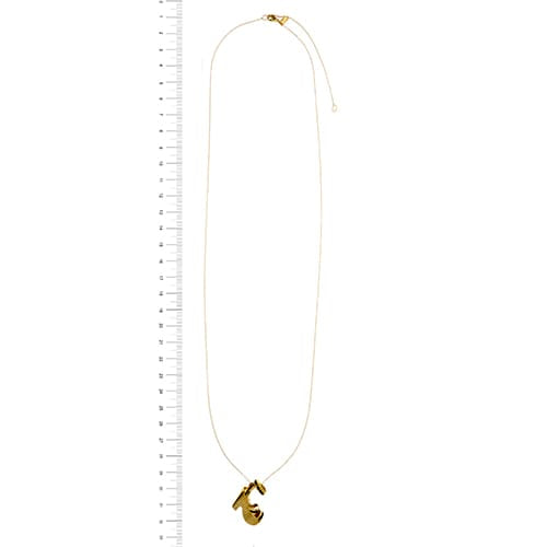 Collier Salvatore Ferragamo Miniature preziose - Collier long en or jaune 18 ct avec charm 58 Facettes 38608