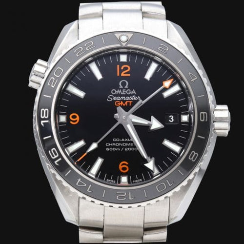Montre Omega Seamaster Planet Ocean GMT - Montre en acier 58 Facettes MT48188