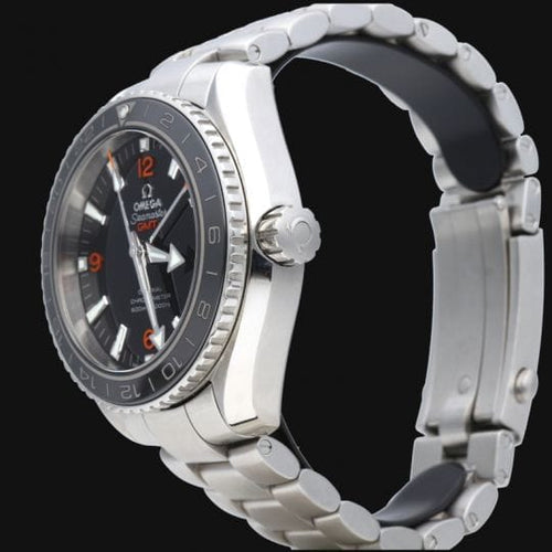 Montre Omega Seamaster Planet Ocean GMT - Montre en acier 58 Facettes MT48188