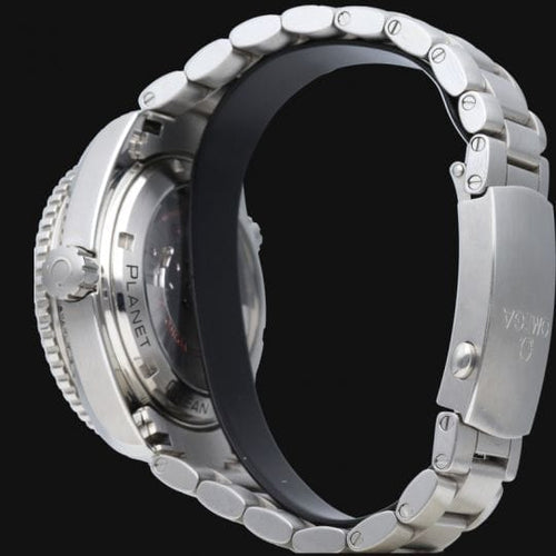 Montre Omega Seamaster Planet Ocean GMT - Montre en acier 58 Facettes MT48188