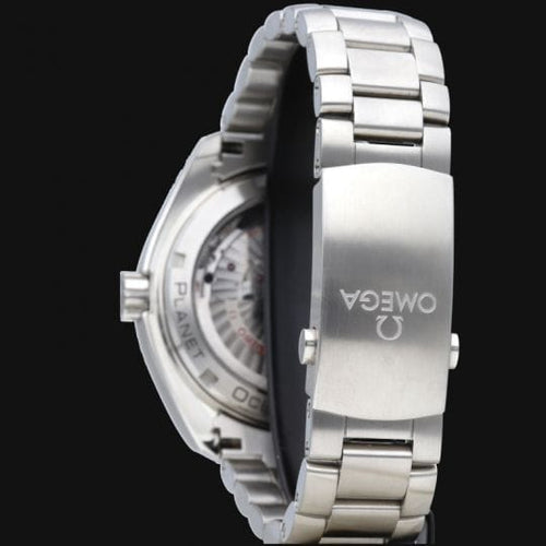 Montre Omega Seamaster Planet Ocean GMT - Montre en acier 58 Facettes MT48188