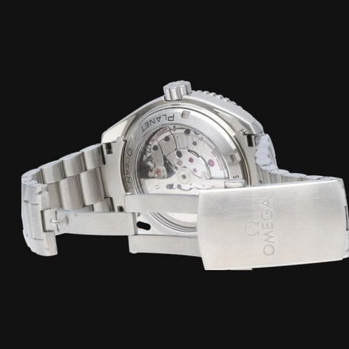 Montre Omega Seamaster Planet Ocean GMT - Montre en acier 58 Facettes MT48188