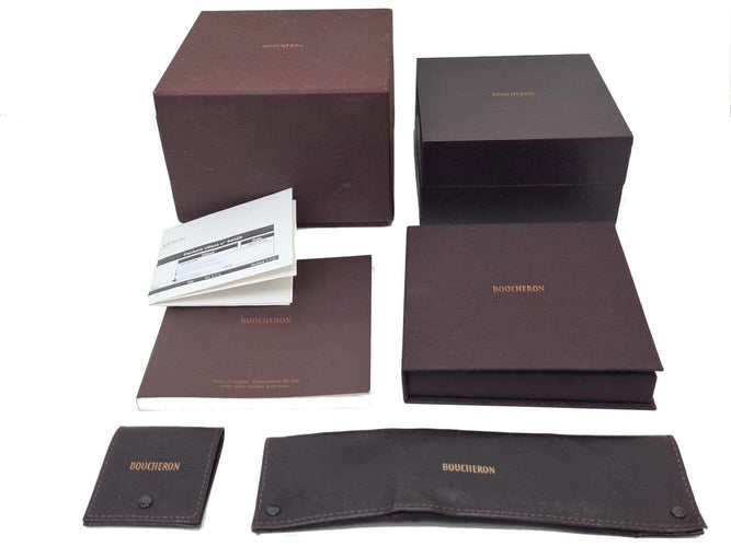 Montre Boucheron Reflet Small - Montre quartz 29 mm acier, 5 bracelets 58 Facettes 276383