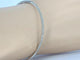 Bracelet Bracelet jonc en or blanc 14 carats et diamants naturels 58 Facettes 2381