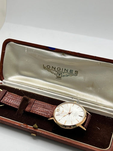 Montre Longines Flagship - Montre automatique en or rose 18 carats 58 Facettes 2149