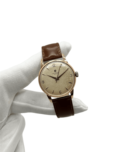 Montre Universal Genève - Montre Calatrava plaqué or 58 Facettes 2276