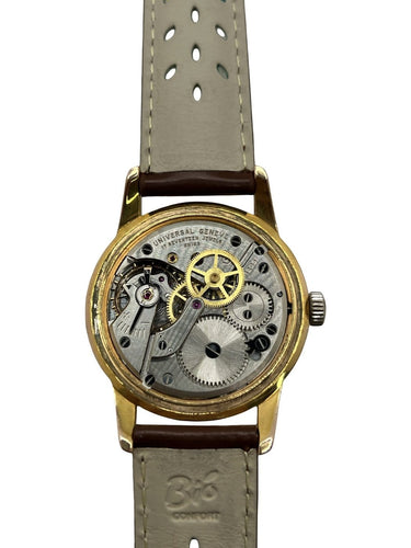 Montre Universal Genève - Montre Calatrava plaqué or 58 Facettes 2276