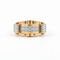 Bague 60 Tank - Bague en or rose, or blanc et diamants 58 Facettes 1.0001673/2