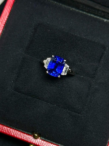 Bague 51 Cartier - Bague saphir 6,25 ct 58 Facettes Jnci194