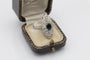 Bague 59 Bague marquise en or blanc, saphir et diamants 58 Facettes 13608