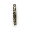 Bague 54 Alliance tour complet en or blanc 750 et diamants 58 Facettes 149070950