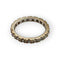 Bague 54 Alliance tour complet en or blanc 750 et diamants 58 Facettes 149070950