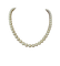 Akoya - Collier choker 49 perles, fermoir en or jaune 18K