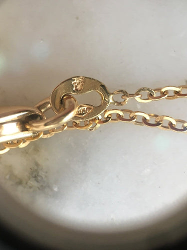 Collier Collier en or jaune 18K 58 Facettes 292