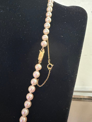 Collier Collier choker Akoya - 75 perles, fermoir en or 18K 58 Facettes 964