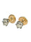 Boucles d'oreilles Puces d'oreilles en or jaune 18k et diamants 0,75 ct 58 Facettes 2298