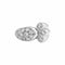 Bague 51 Bague vintage en or jaune et blanc 750 et diamants 58 Facettes 35934