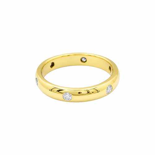 Bague 57 Cartier Stella - Bague en or jaune 750 et diamants 58 Facettes 36006