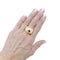 Bague 60 Bulgari Pyramide - Bague en trois ors 750 58 Facettes 35998