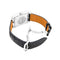 Montre Hermès Cape Cod - Montre en acier et cuir, très grand modèle 58 Facettes 36009