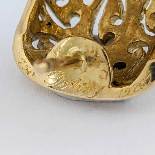 Boucles d'oreilles Poiray - Boucles d'oreilles en or jaune 18 carats 58 Facettes 32188