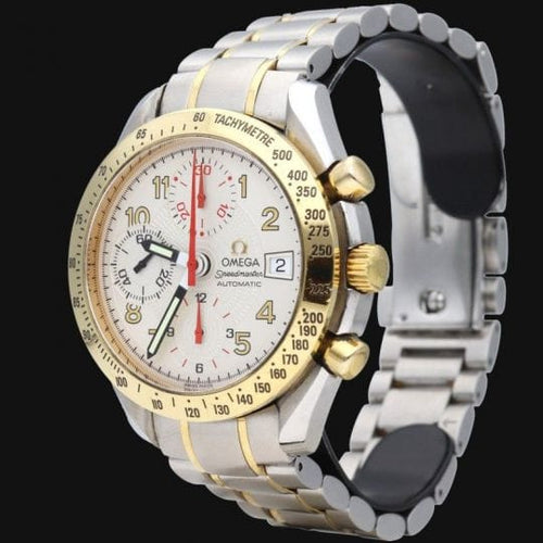 Montre Omega Speedmaster - Montre Date or jaune et acier 58 Facettes MT48235