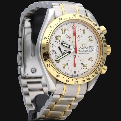 Montre Omega Speedmaster - Montre Date or jaune et acier 58 Facettes MT48235
