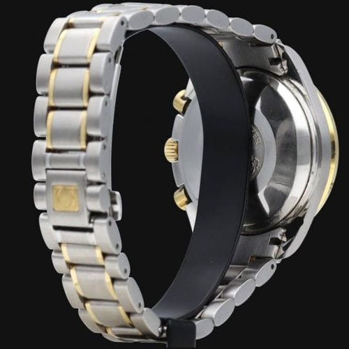 Montre Omega Speedmaster - Montre Date or jaune et acier 58 Facettes MT48235