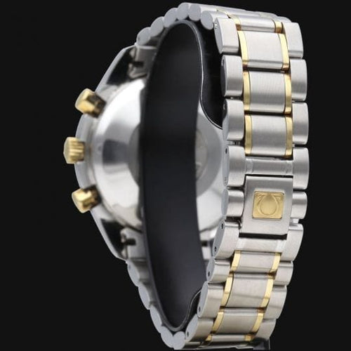 Montre Omega Speedmaster - Montre Date or jaune et acier 58 Facettes MT48235