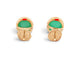 Boucles d'oreilles Poiray Lolita - Boucles d'oreilles chrysoprase en or jaune 18k 58 Facettes 276940